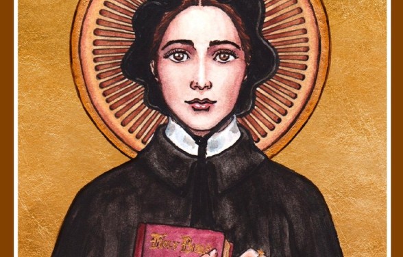 Elizabeth Ann Bayley Seton was the first native born American to be canonized by the Catholic Church. She was born two years before the American Revolution, and grew up in the upper class of New York society. She was a prolific reader, and read everything from the Bible to contemporary novels.
