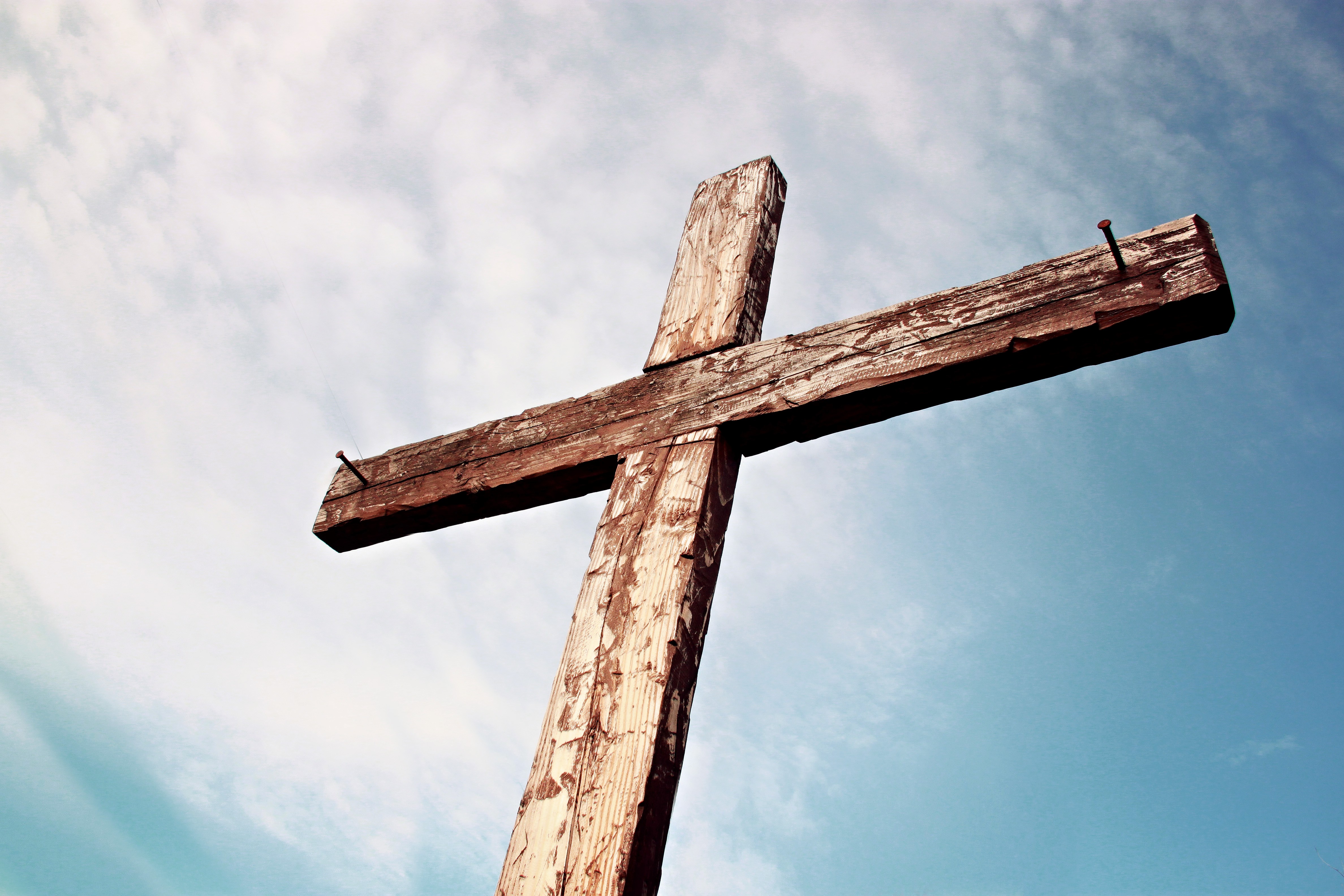 On a hill far away stood an old rugged cross,
the emblem of suffering and shame;
and I love that old cross where the dearest and best
for a world of lost sinners was slain.